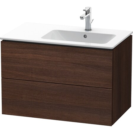 Duravit Vero Air One Door Wall-Mount Vanity Unit Concrete Gray VA6210L0707